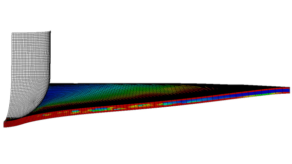 Abb.1 - Aufprall-Simulation