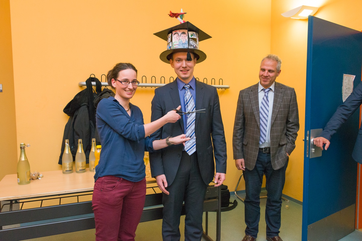 Sten Morawietz zum Dr.-Ing. promoviert