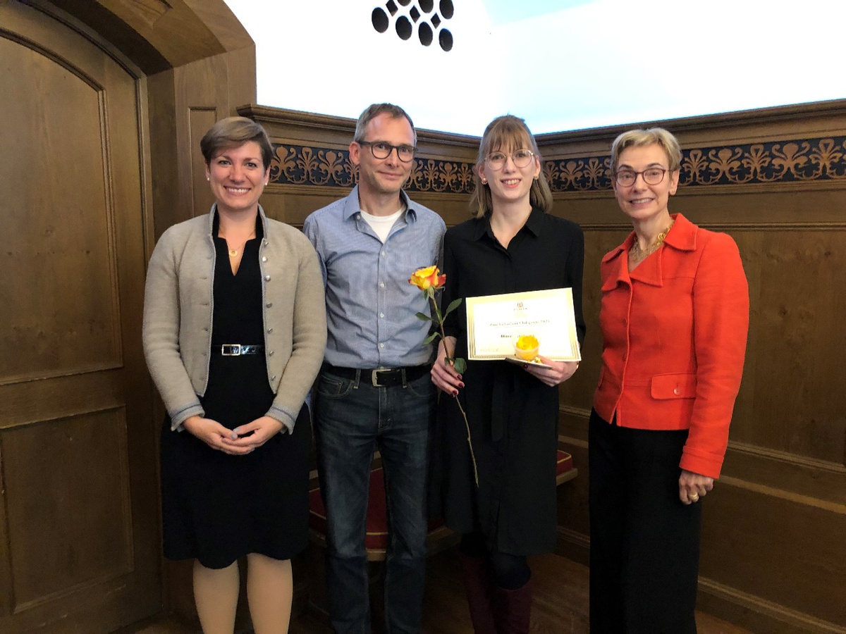 Maren Hülsmann mit Amelia Earhart Clubpreis ausgezeichnet