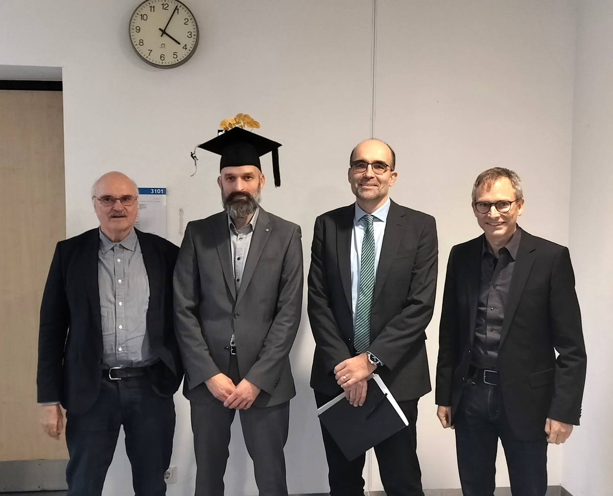 Erfolgreiche Promotion von Thomas Kraus