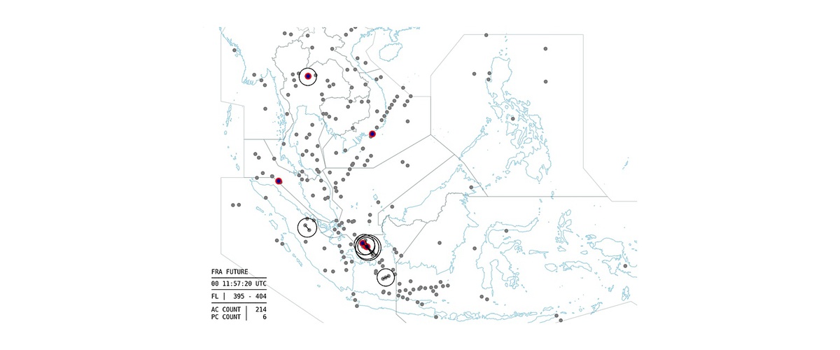 Free-Route-Airspace Konzept für ASEAN Region