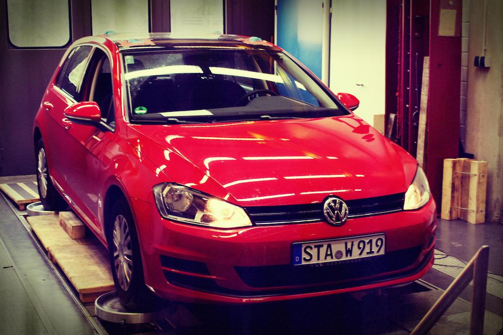 VW Golf von vorne