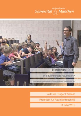 Kinderuni zum Thema Raumfahrt