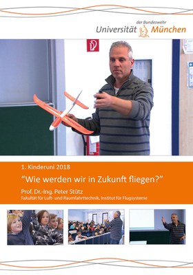 Kinderuni Thema „Wie werden wir in Zukunft fliegen?“