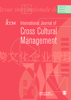 Cross Cultural Management Research.