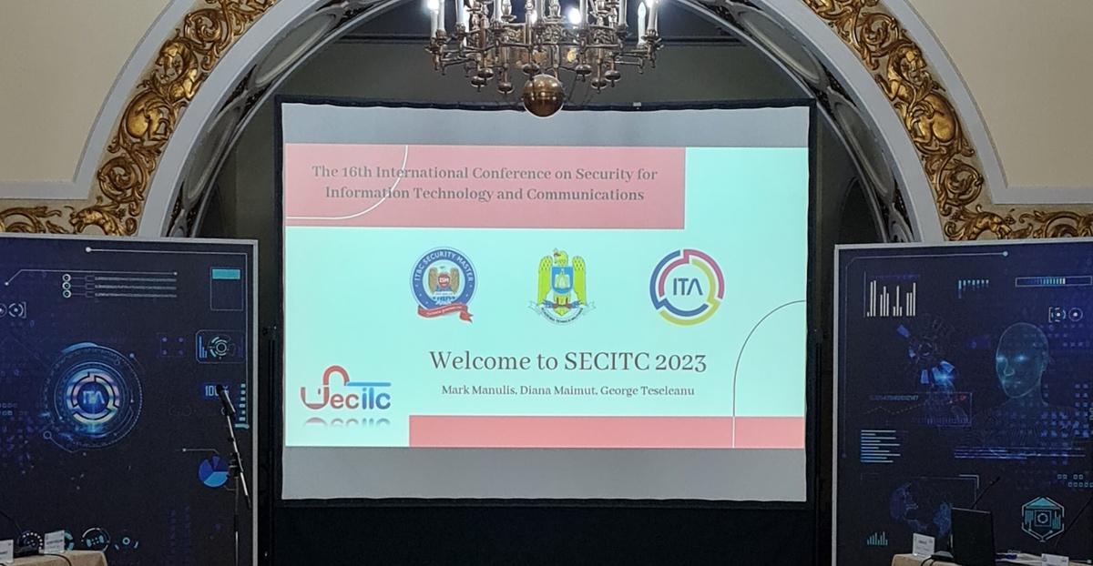 Co-Organisation of SECITC 2023 in Bucharest