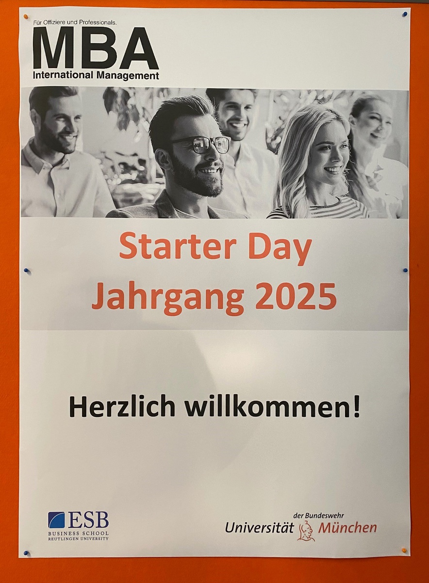 16. Jahrgang des MBA International Management wird begrüßt