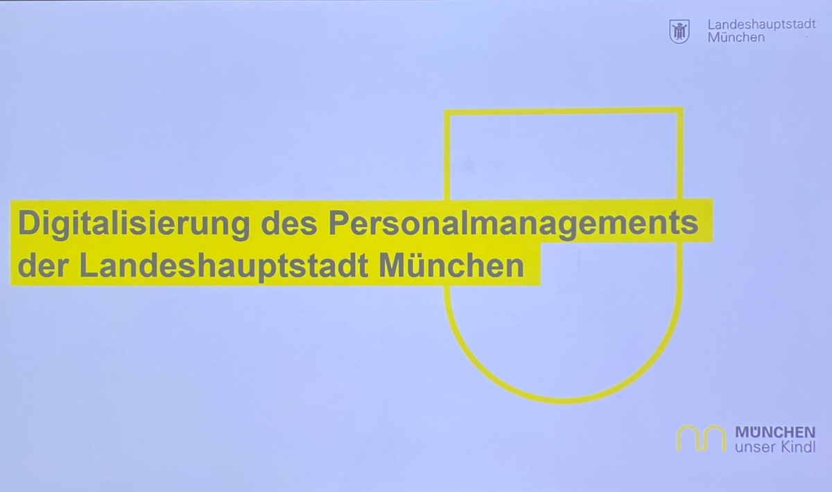 Gastvortrag der Landeshauptstadt München: Digitale Transformation im Personalmanagement