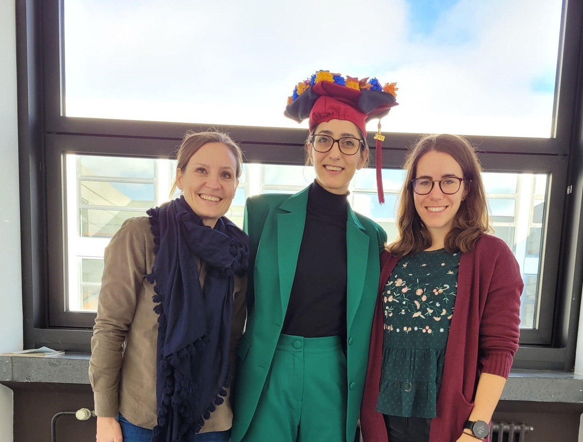 Erfolgreiche Verteidigung der Dissertation