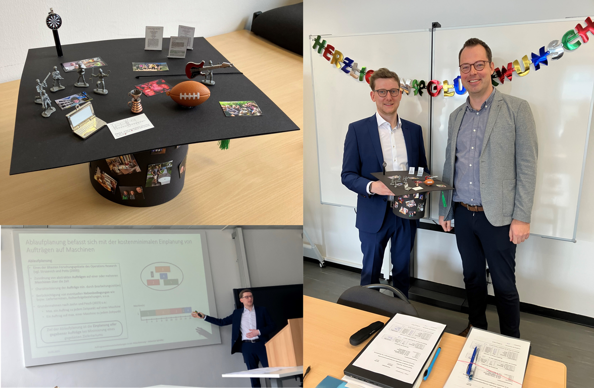 Erfolgreiche Verteidigung der Dissertation