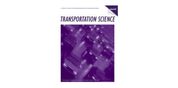 Neue Publikationen in Transportation Science