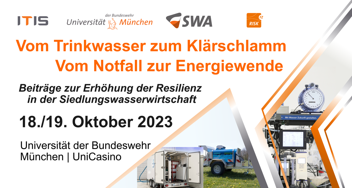 Vom Trinkwasser zum Klärschlamm. Vom Notfall zur Energiewende
