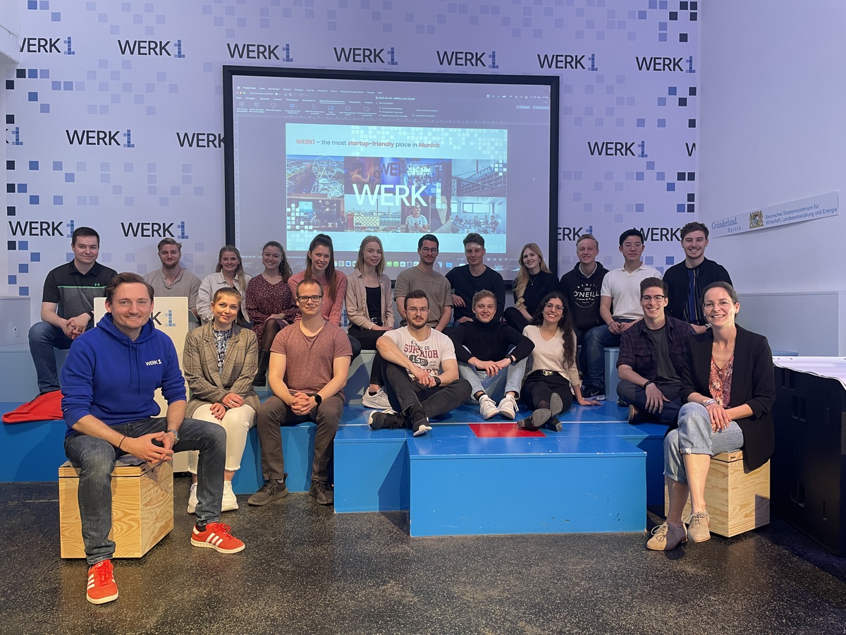 Exkursion ins WERK1 - an den "Startup-freundlichsten Ort Münchens"