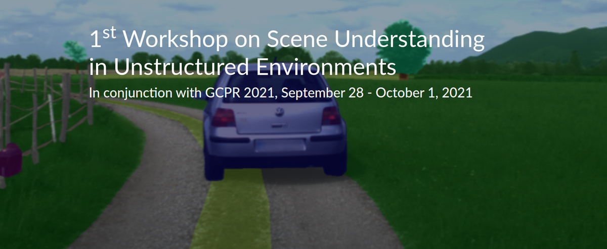 TAS is co-organizing the SUUE Workshop at the DAGM GCPR 2021