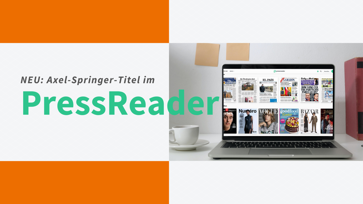 Neu: Axel-Springer-Titel im Pressreader