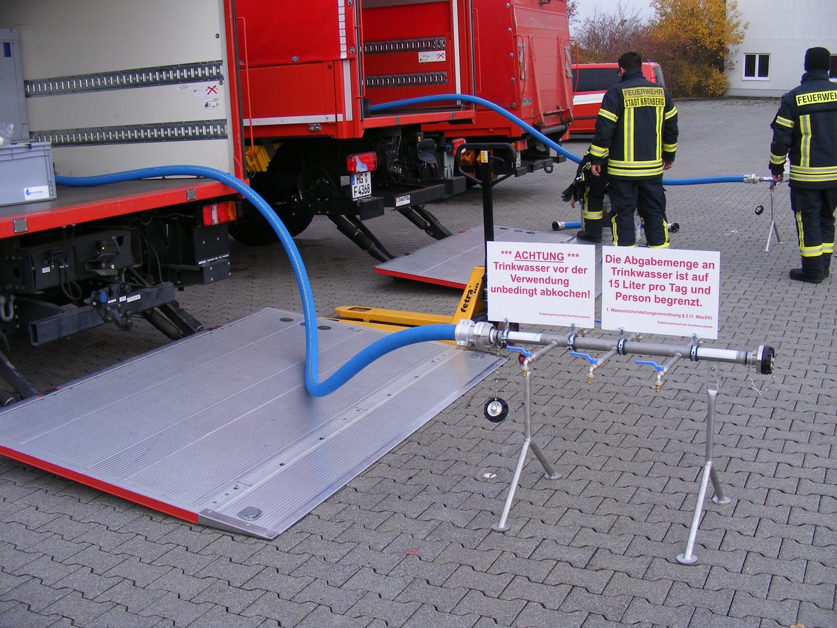 Sicherheit der Trinkwasserversorgung