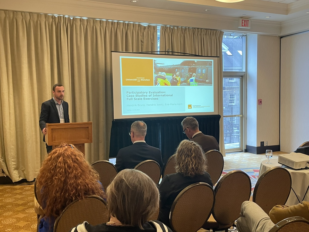 18.-21.05.2025 - Vortrag auf der ISCRAM Konferenz in Halifax