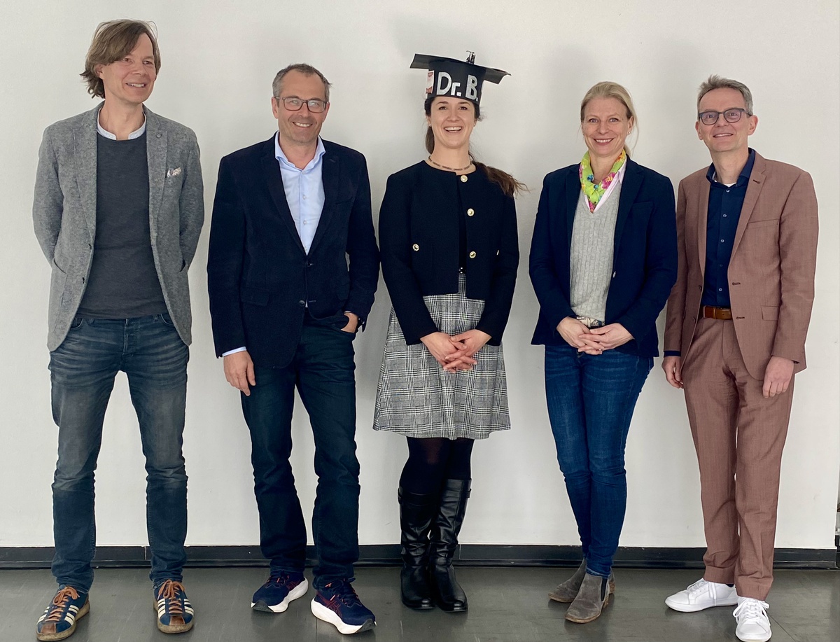 Erfolgreiche Verteidigung der Dissertation