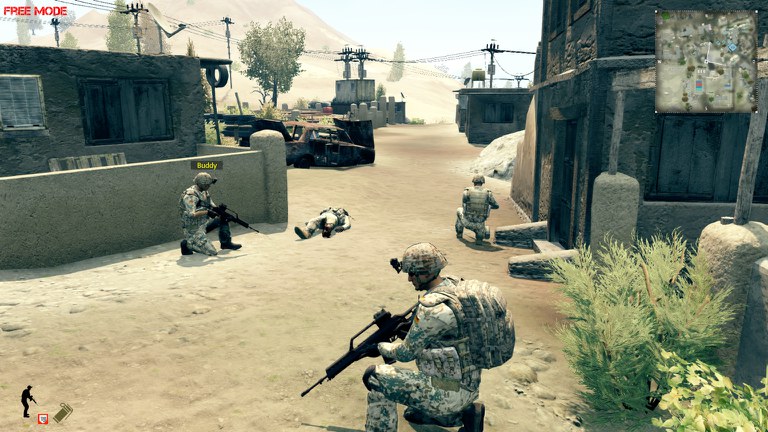 Dank einsatzerfahrener Zugführer  konnte deren Fachwissen im Bereich Militär-Taktik in den SanTrain 3D Demonstrator integriert werden. Hierbei wurden vor allem die Settings und Szenarien für die einzelnen SanTrain Levels Schritt für Schritt konzipiert und anschließend adaptiert. Diese militärisch-taktischen Konzepte haben ebenso das Ziel gemein, spezifische Lerninhalte für die EEHBs zu forcieren. Mittels professioneller Sprachaufnahmen in einem Tonstudio wurde ständig die Immersion für die Übenden im 3D Demonstrator SanTrain gesteigert. Alle Sprechrollen und verbalisierten Eskalationsstufen sind dadurch realistischer und einheitlich vertont.